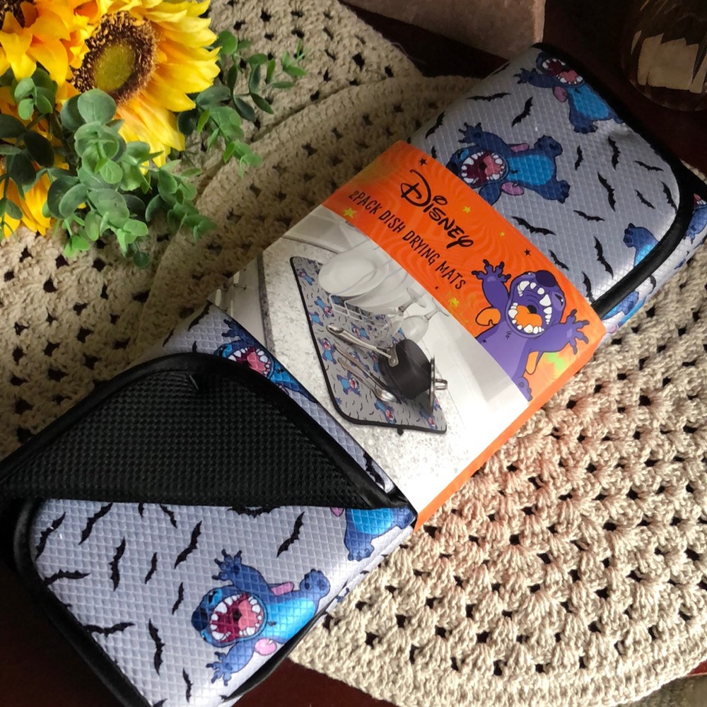 Disney STITCH Halloween Drying Mats